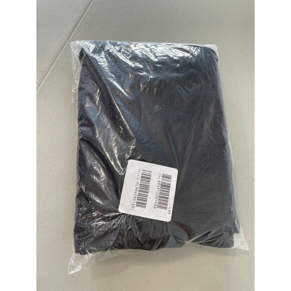 HUE Classic Stretch Denim Legging Size XL Pull On Elastic Waist Black Active NEW - Picture 5 of 5